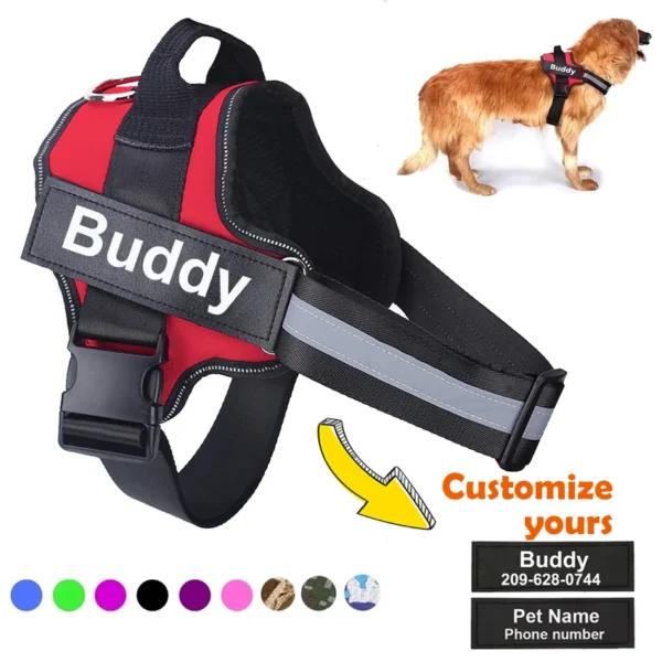 Personalized Dog Harness NO PULL For Small Large Dog