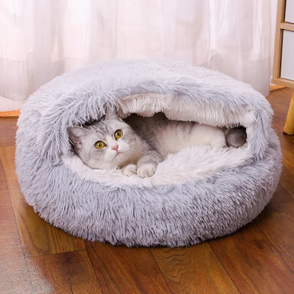 Washable Cat Cave Bed Small Medium Large Dogs Cats