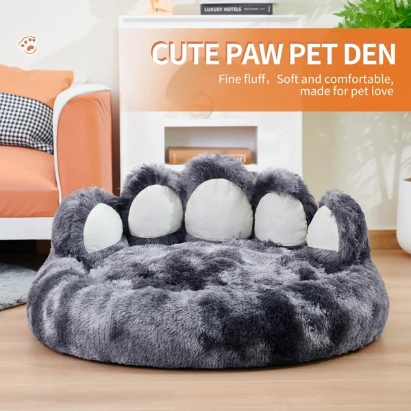Cozy Comfy Pet Dog Bed Paw Shape Warm Bed Cushion for Your Furry Friend